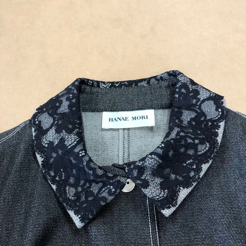 新品 大きいサイズ 46 ハナエモリ HANAE MORI ジャケット HANAE MORI(ハナエモリ) ジャケット サイズ40 M レディース
