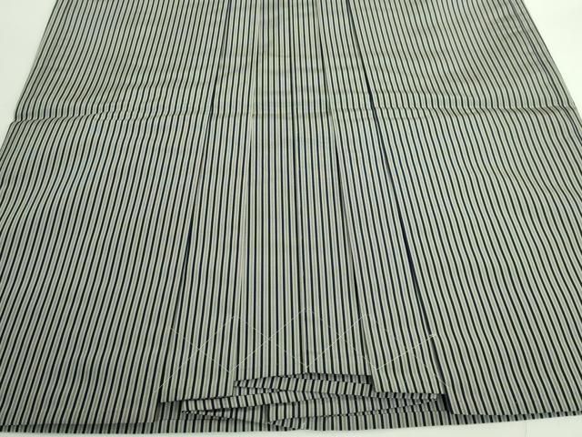 平和屋本店□極上 男性 人間国宝 甲田綏郎 精好仙台平 馬乗り袴 