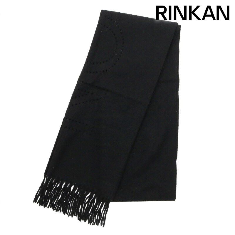 LOUIS VUITTION ルイヴィトン マフラー LV 401552 ルイヴィトン エシャルプ LV ペルフォ 401552 ロゴパンチング カシミア