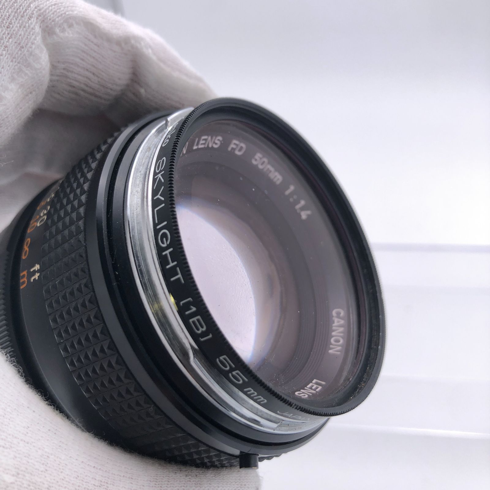 ジャンク】Canon FTb フィルムカメラ本体 + FD 50mm F1.4 レンズ