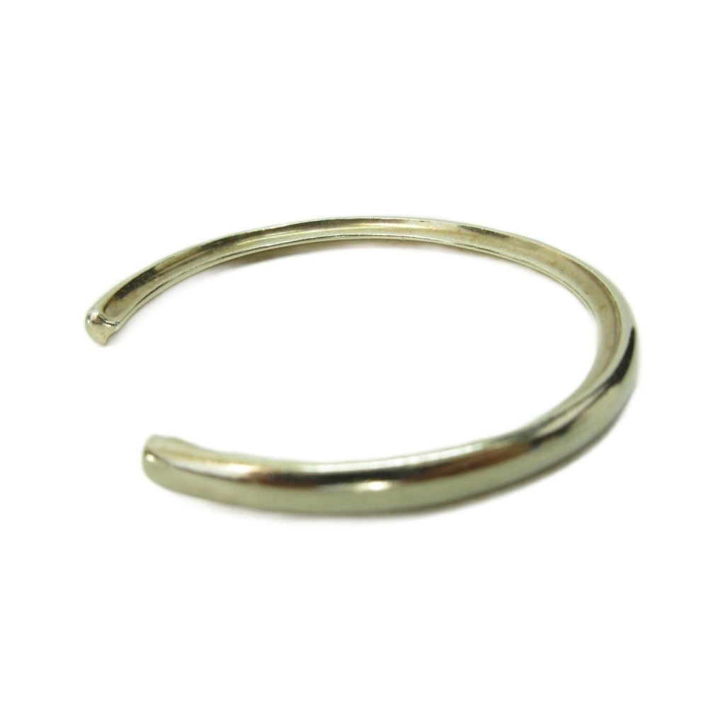 エテ ete ロウブラウン バングル ブレスレット 925 シルバー系