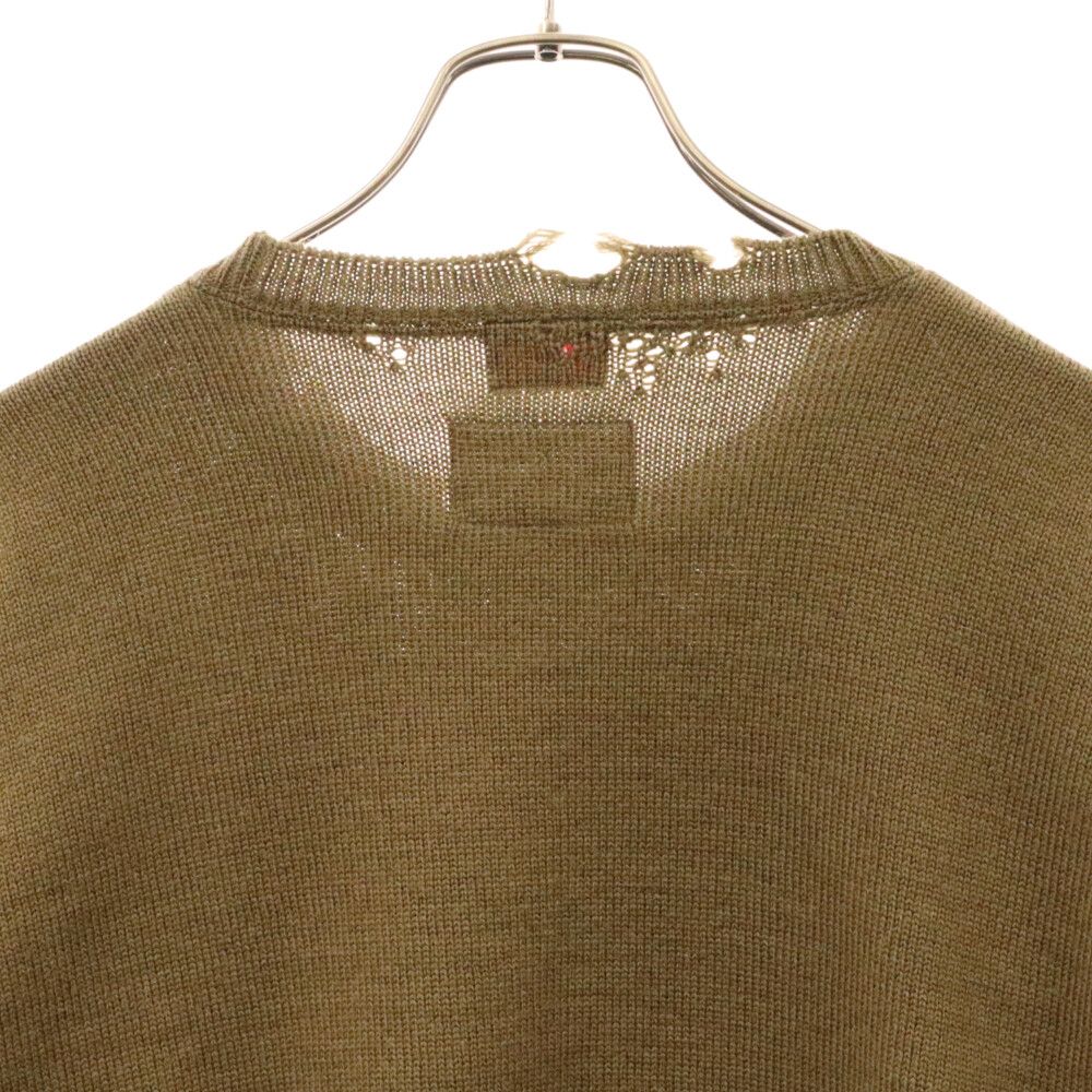 NEXUS7 (ネクサスセブン) R.W DAMAGED KNIT ダメージ加工 ウールニット