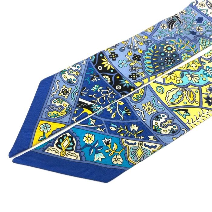 HERMES エルメス ツイリー Au Pays des Oiseaux Fleurs 花咲く鳥たちの