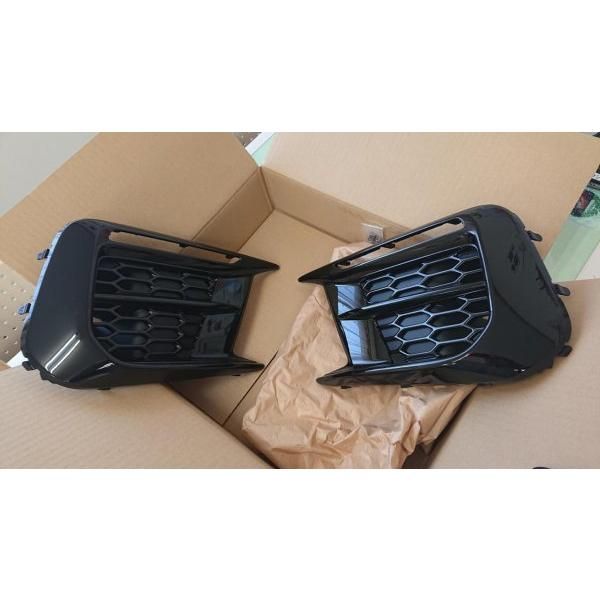フォグカバー 左右セット WRX STI GVB GRB GVF GRF 後期 未使用