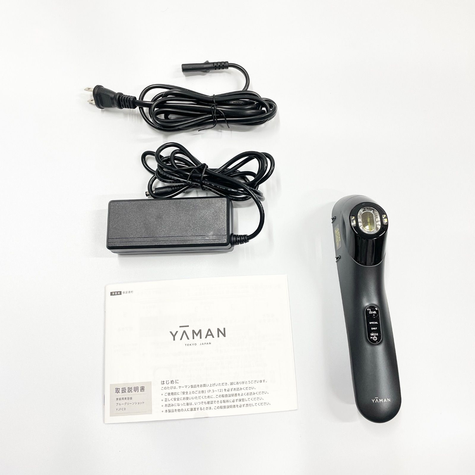 YA MANヤーマン光美顔器 ブルーグリーンショット YJFC 0 B Aランク 356