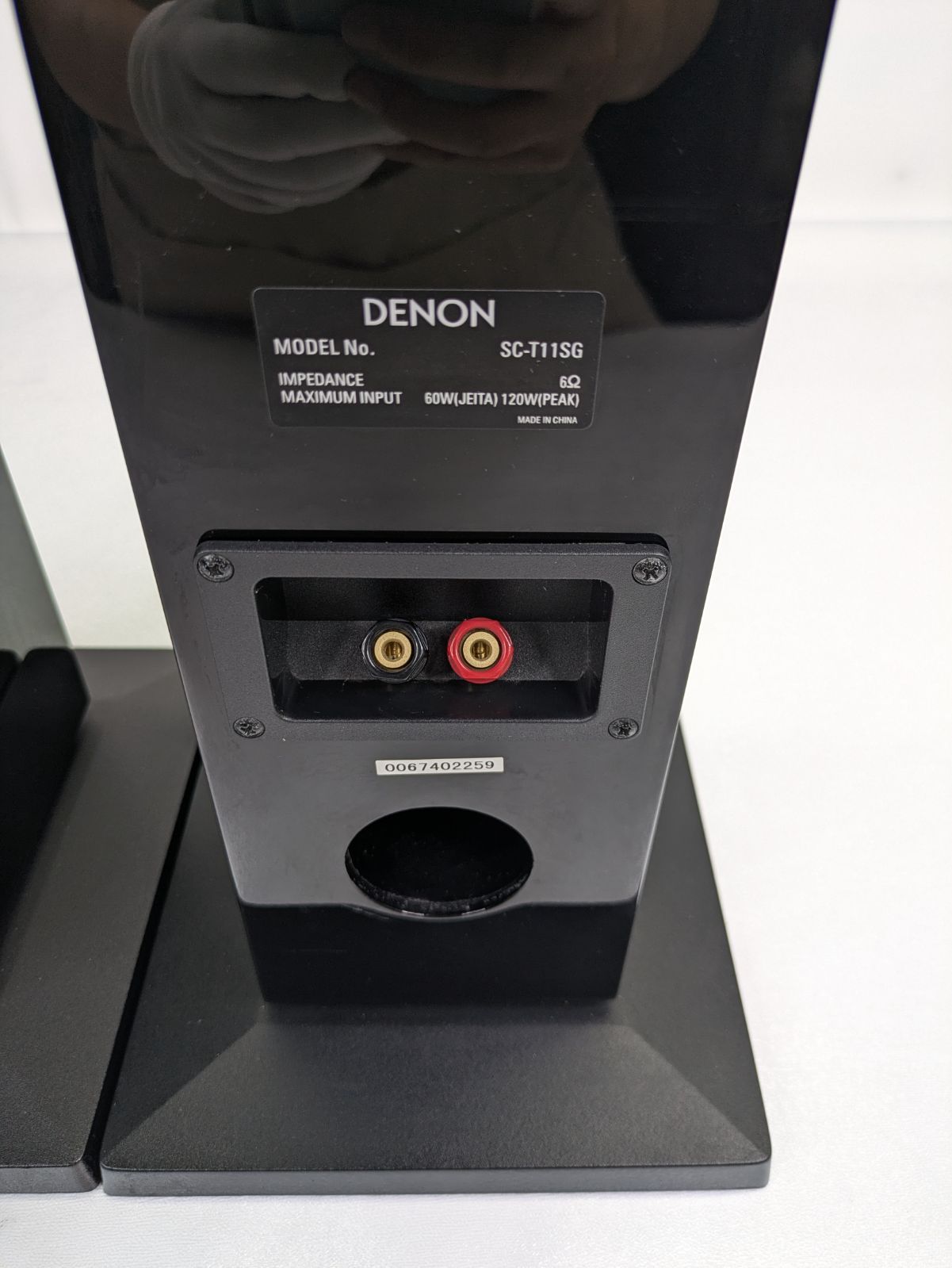 4本セット Denon デノン フロア型スピーカー SC-T11SG-Kトールボーイ