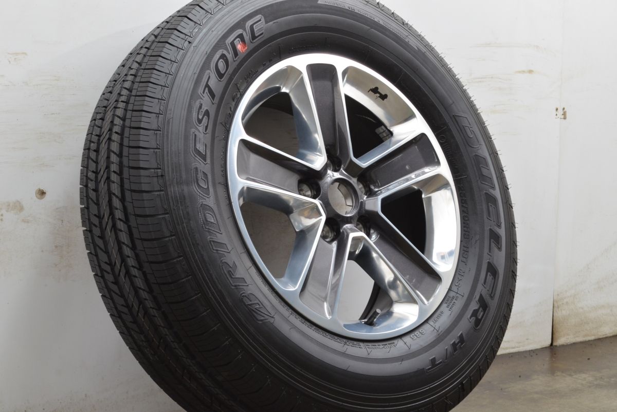 Jeepラングラー サハラ 純正 タイヤ ホイール５本セット18インチカバー付き JeepジープラングラーJLサハラ18インチ純正タイヤ付ホイール 5本セット