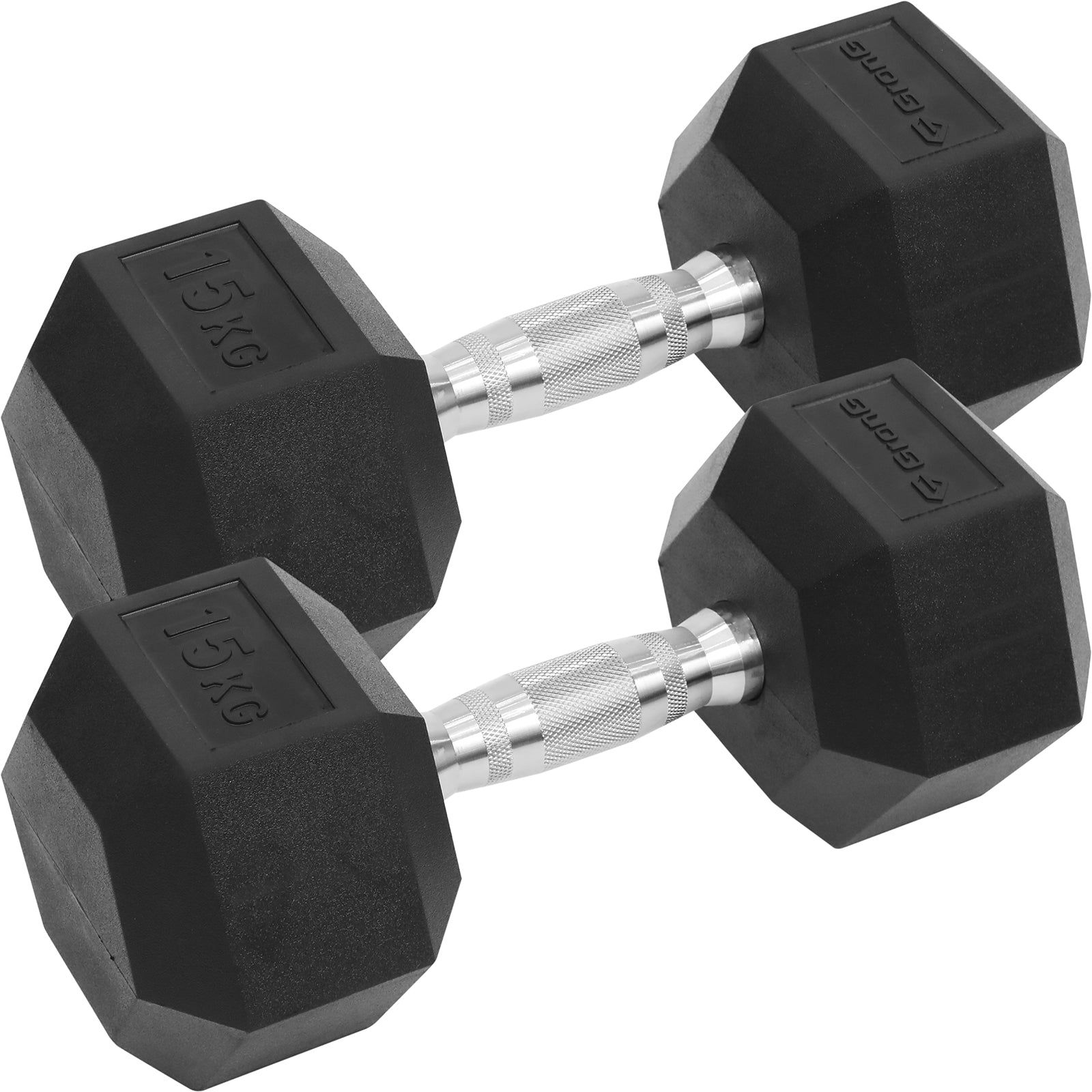 ヘックスダンベル 15kg 2個セット 筋トレ GronG（グロング）