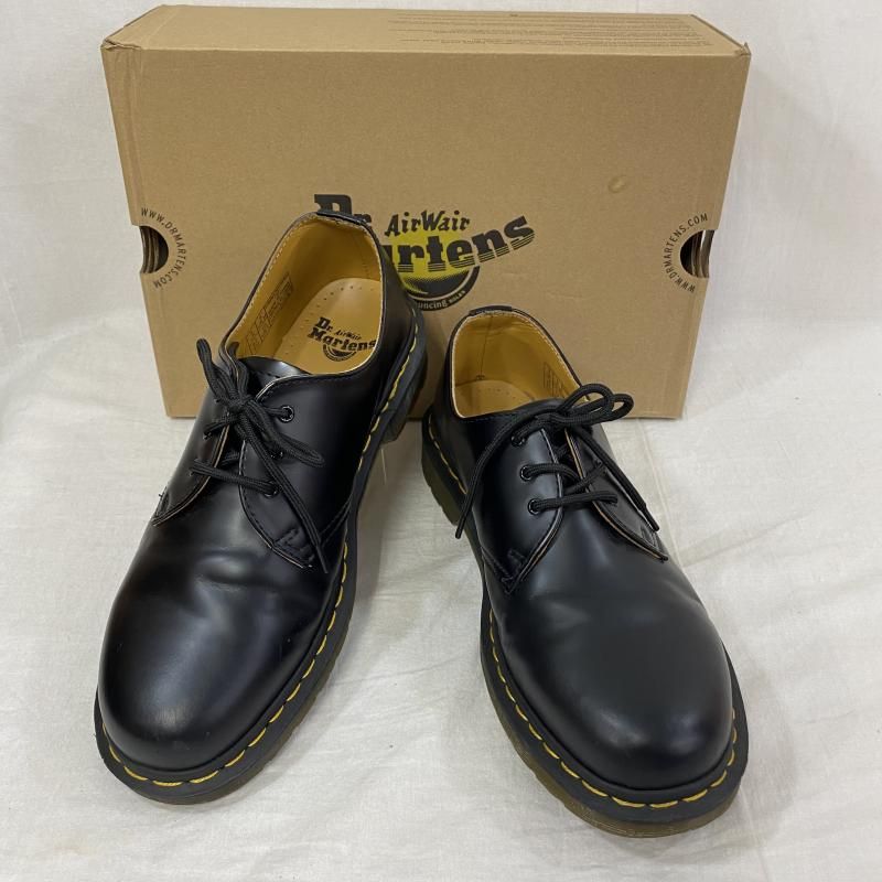 靴 Dr.Martin 11838 Dr. Martens 3 Eye Black Smooth Leather Oxford 11838 Shoes