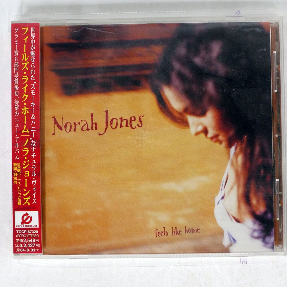 国内盤 NORAH JONES/FEELS LIKE HOME/BLUE NOTE TOCP67320 CD