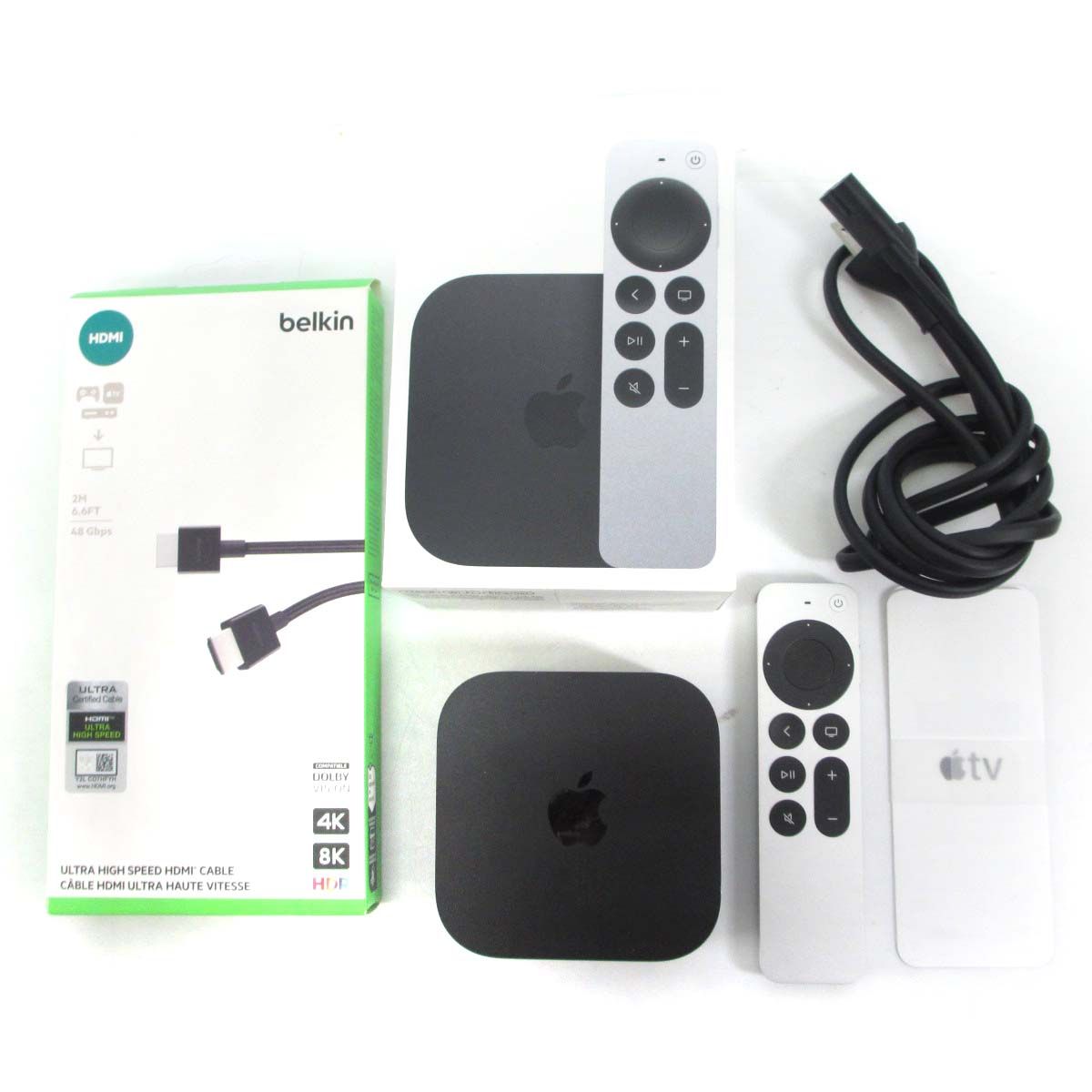 【極美品】箱付AppleTV 4K Wi-Fi & Ethernet 128GB 極美品】箱付AppleTV 4K Wi-Fi & Ethernet 128GB