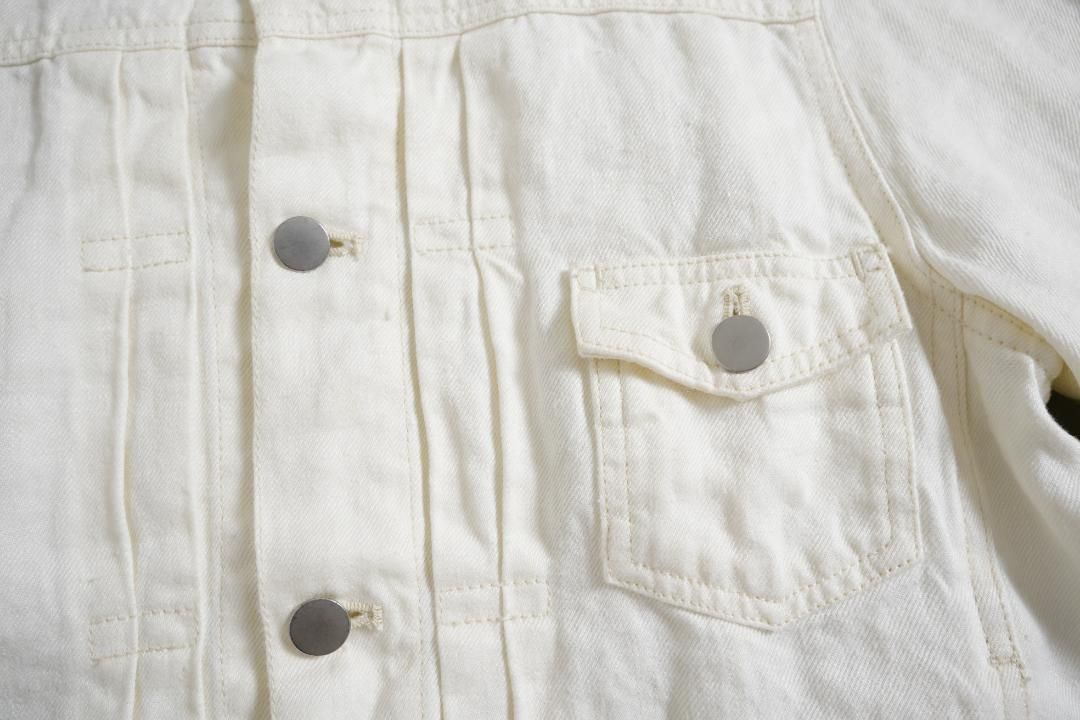 684y*nest Robe ネストローブ リネン デニムジャケット - メルカリ