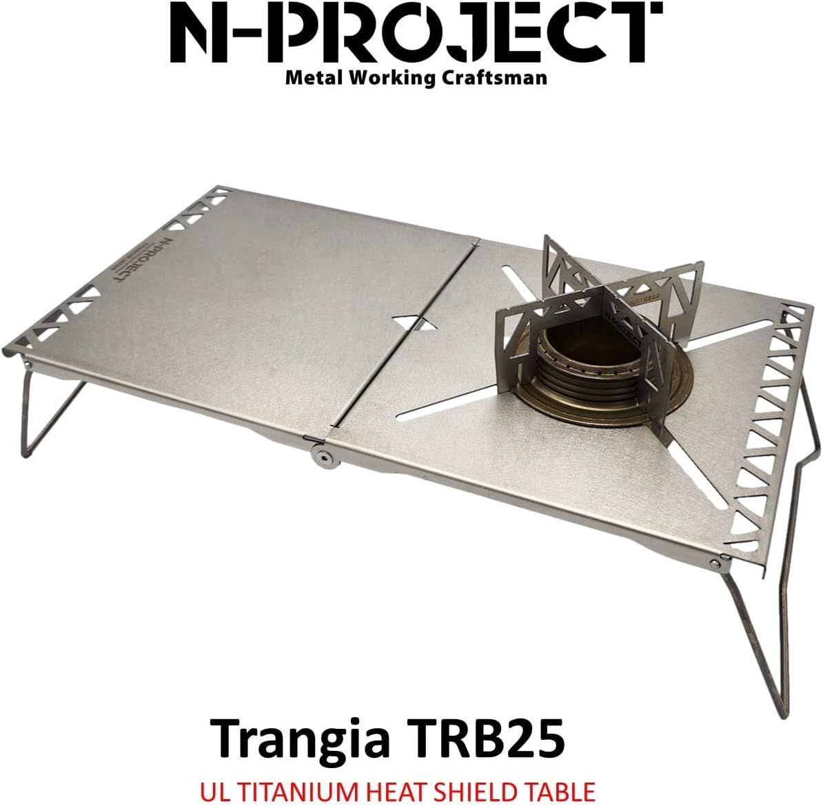 N-project チタン遮熱テーブル 折畳式 SOTO ST-330 FUSION ＆Trangia