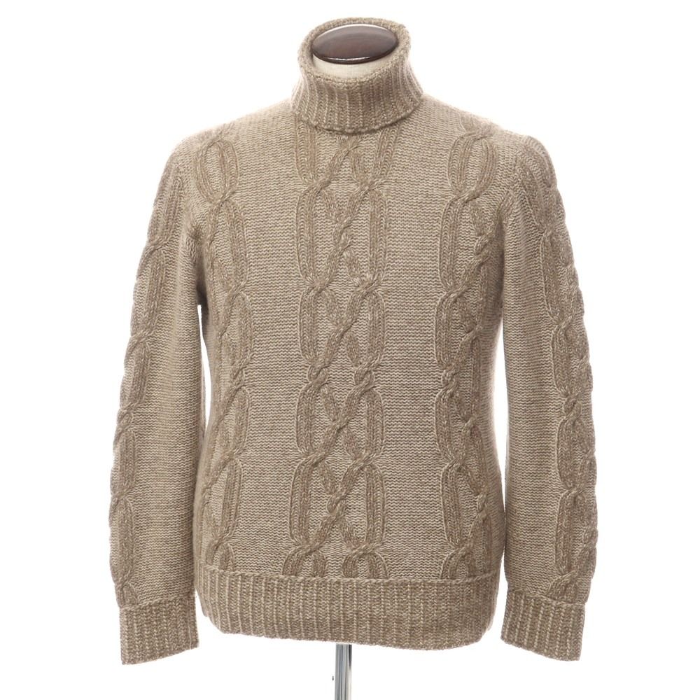 ロロピアーナloro piana ベビーカシミヤ タートルネックニット