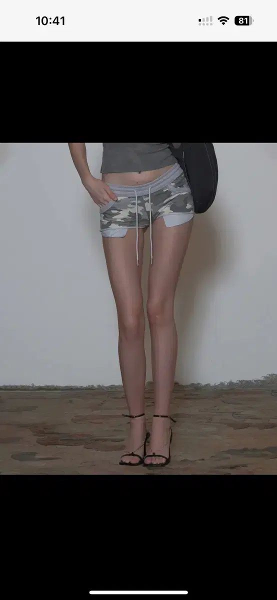 SCULPTOR Camouflage Shorts ash ショートパンツ M ☆KISS OF LIFE