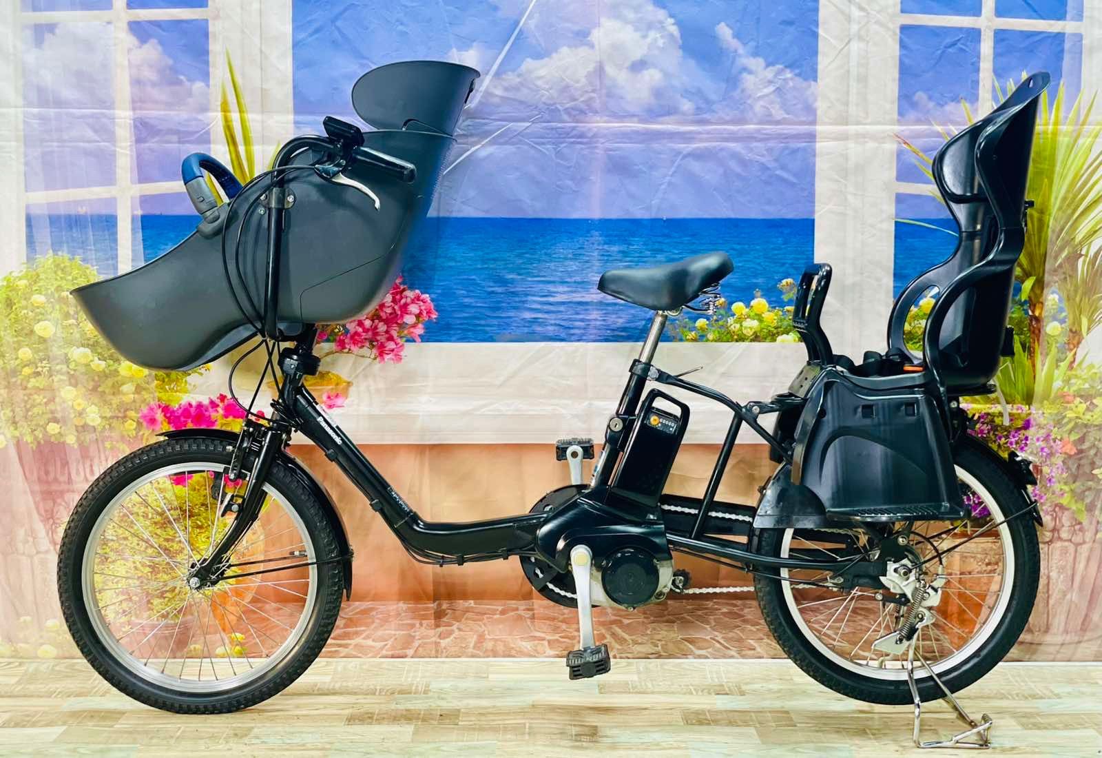 子供乗せ電動アシスト自転車 12AH