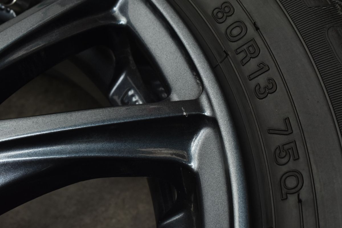 安心の日本正規品即日配達! 製 超バリ溝 WAREN 13in 4.00B 45 PCD100 ノーストレック N5 145 80R13 N-BOX アルト ワゴンR タント ミラ ムーヴ 軽自動車 【最安値】