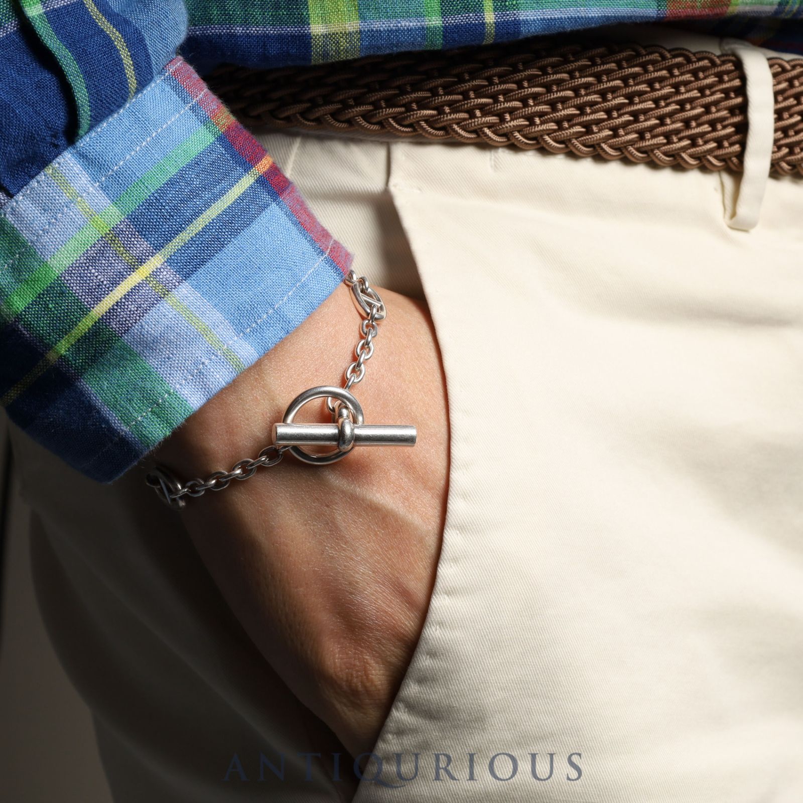 HERMES ファランドール　LG エルメス HERMES（エルメス） ブレスレット シェーヌダンクル ファランドール