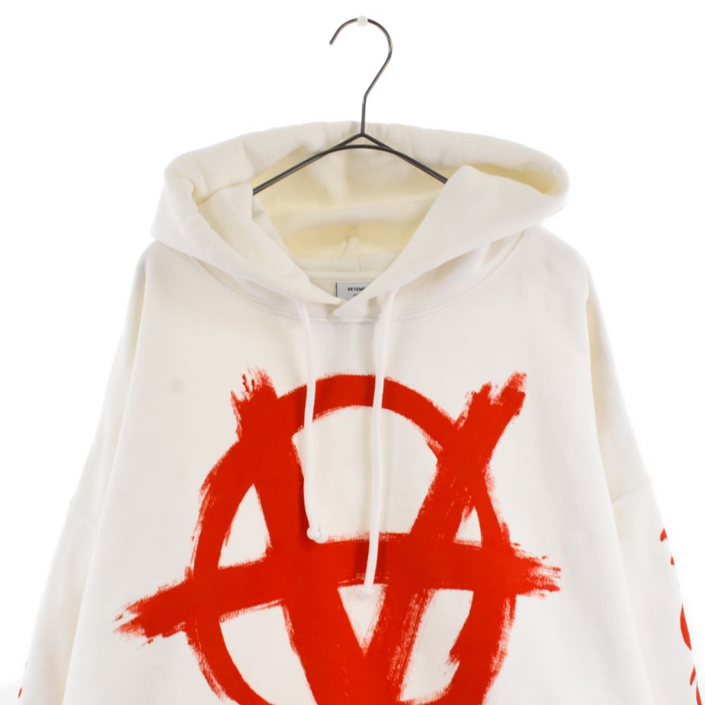 VETEMENTS (ヴェトモン) 21SS Anarchy Hoodie アナーキー VETEMENTS (ヴェトモン) 21SS Anarchy Hoodie アナーキー