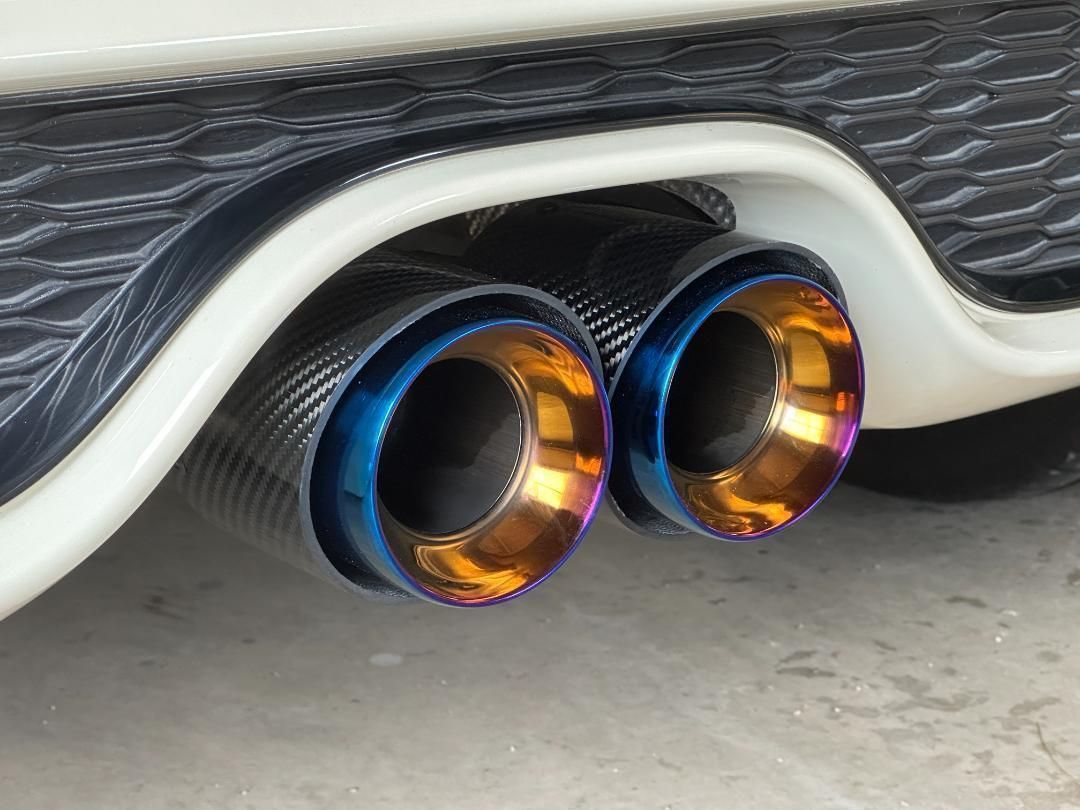 ミニ チタン風 マフラーカッターF54 F55 F56 F57 F60 R56