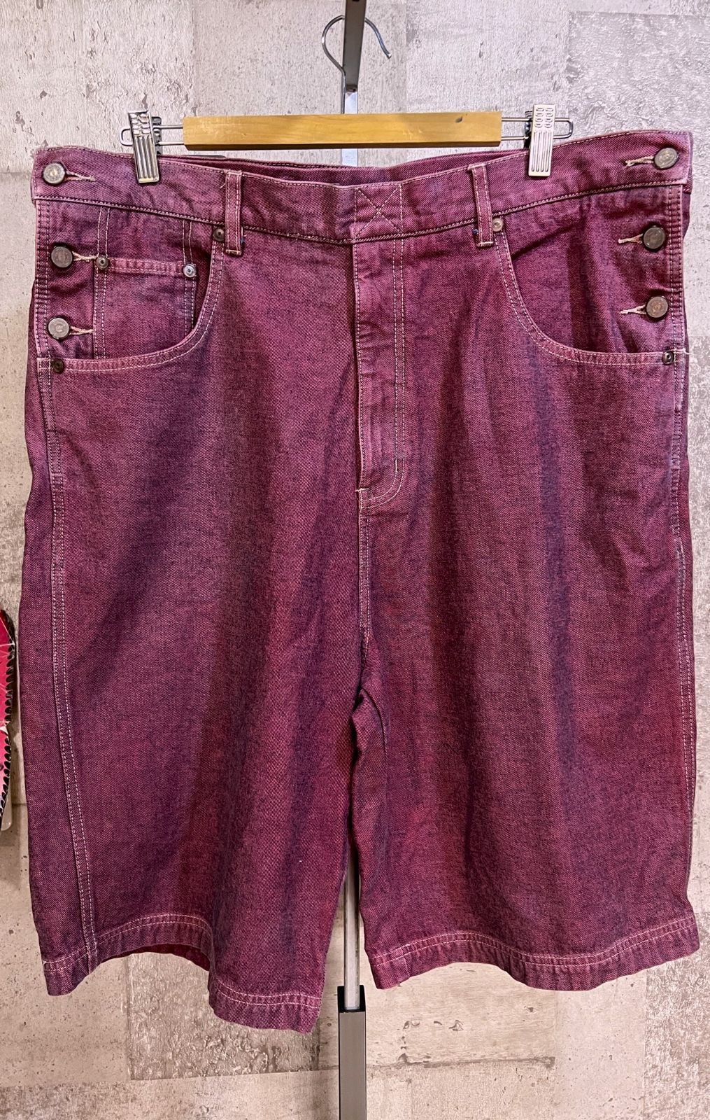 PELLE PELLE 2WAY オーバーオール/ハーフパンツ L メンズ