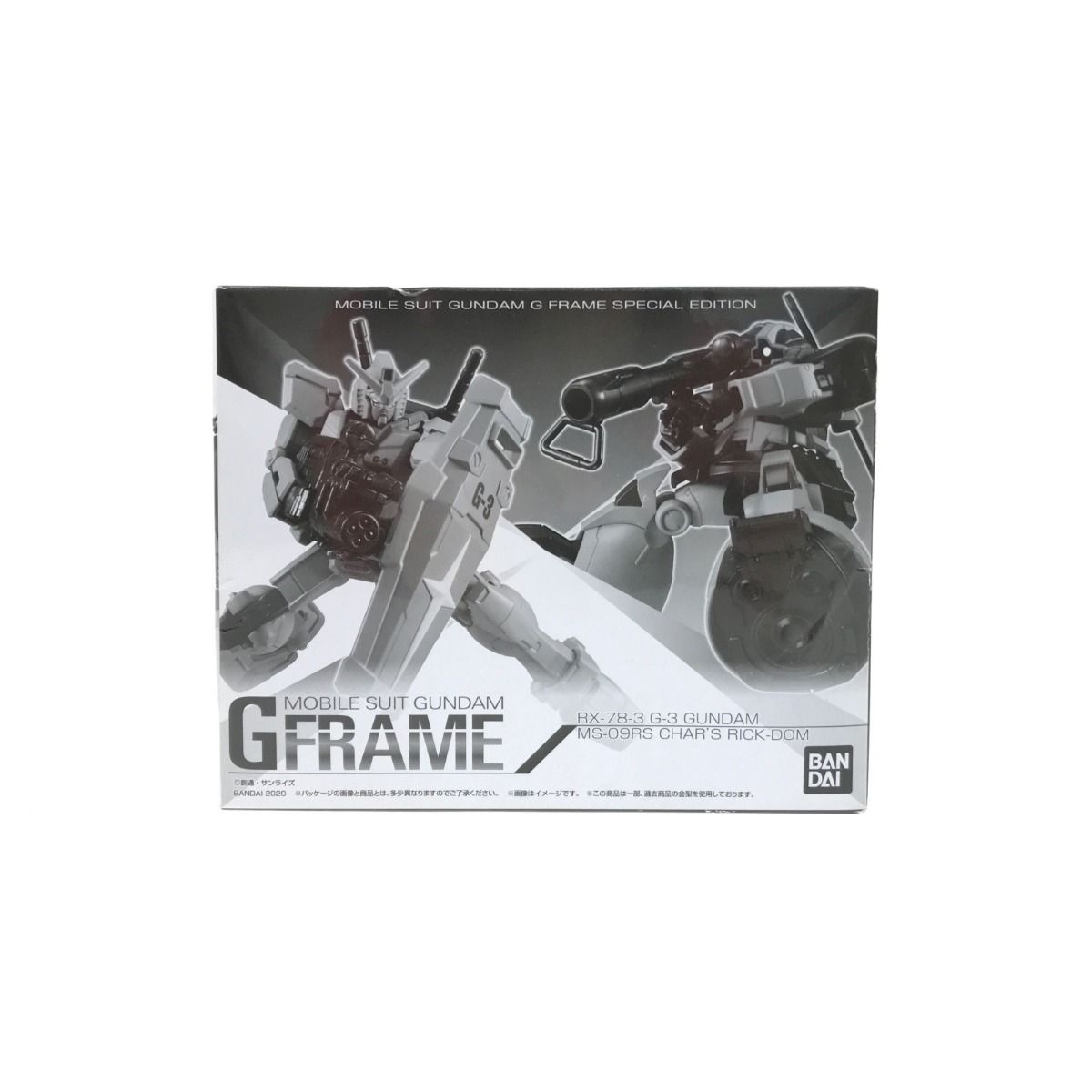 未開封品 G FERAME G-3ガンダム&シャア専用リック・ドム[69] - フィギュア