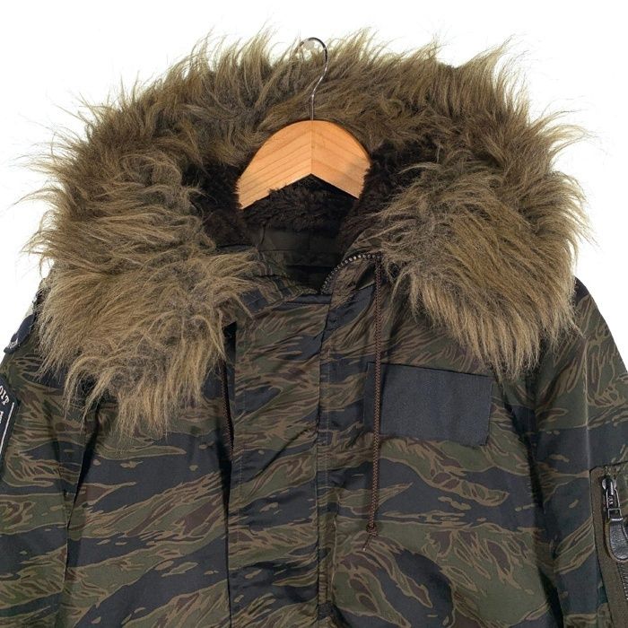 hysteric glamour ヒステリックグラマー タイガーカモ ダウン HYSTERIC GLAMOUR ヒステリックグラマー タイガーカモ N-3B フライト