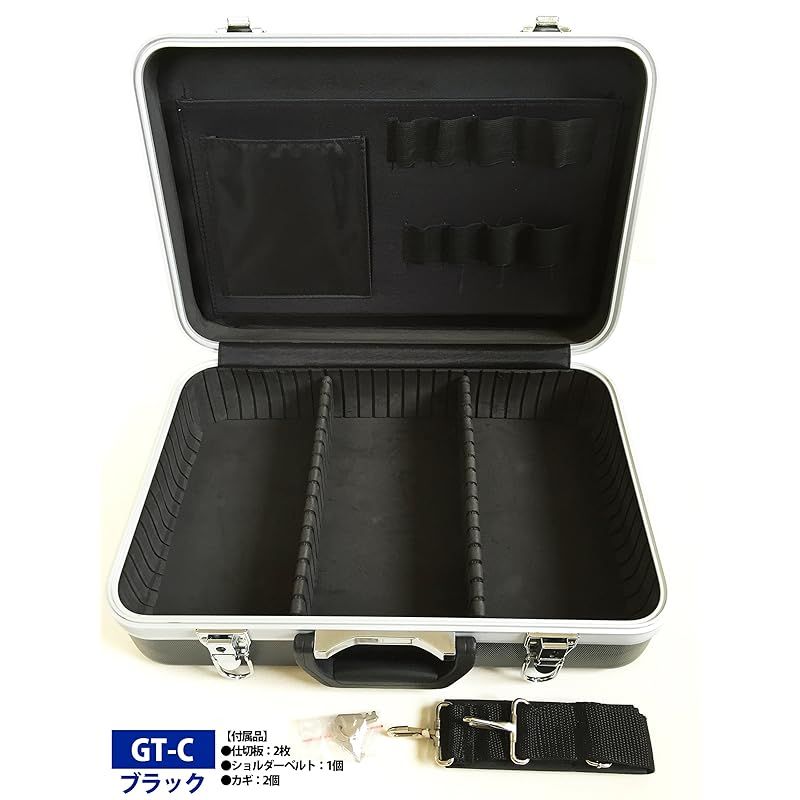 JEJアステージ JEJ Astage ABSストロングケース ブラック ツールケース 工具箱 工具収納 工具ケース W 43 D 13 H 30 5 cm GT C 0