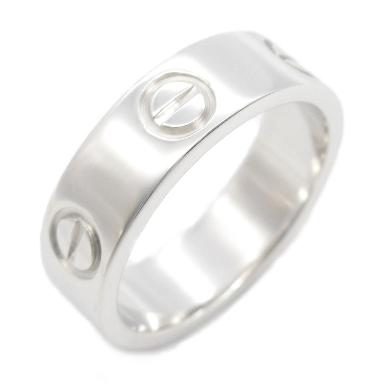 カルティエ CARTIER リング 指輪 ラブリング K18WG ホワイトゴールド ラブリング ユニセックス Used A