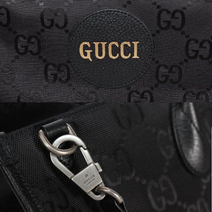 GUCCI グッチ 630353 H9HAN 1000 オフザグリッド 2Way トートバッグ ブラック ショルダーバッグ ブリーフケース 書類かばん  スクリプトロゴレザーパッチ GG メンズ レディース ユニセックス【新品/未使用/正規品】売れ筋 - メルカリ