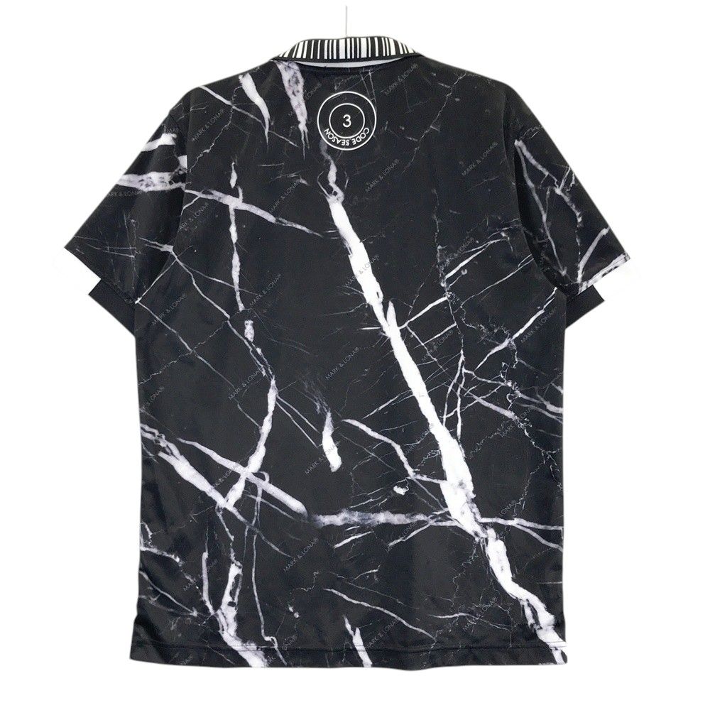 MARK & LONA ブラック ゴルフシャツ 48 MARK & LONA TOMMII LIM コラボ