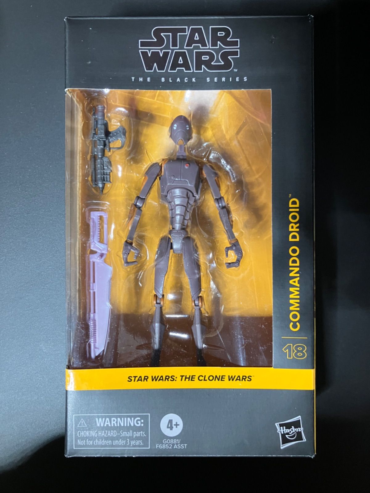 【新品未開封】スターウォーズ　ブラックシリーズ　6インチ　コマンドドロイド 新品未開封】スターウォーズ ブラックシリーズ 6インチ コマンド