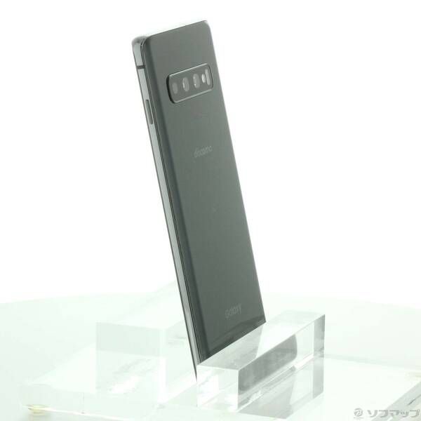 中古品〕 GALAXY S10 128GB プリズムブラック SC-03L docomo
