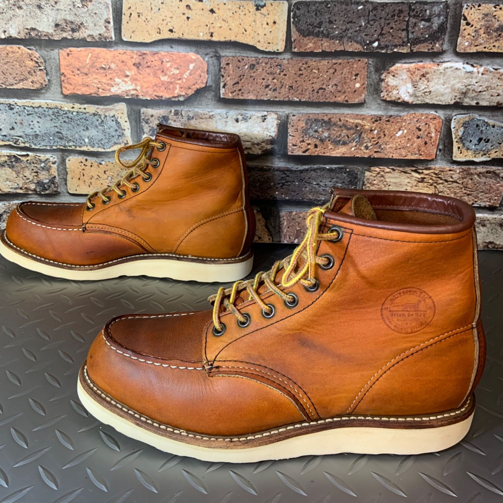 ☆REDWING 875 犬刻印 1997年製 US7.5E 25.5㎝ (24L8-875-75) VINTAGE