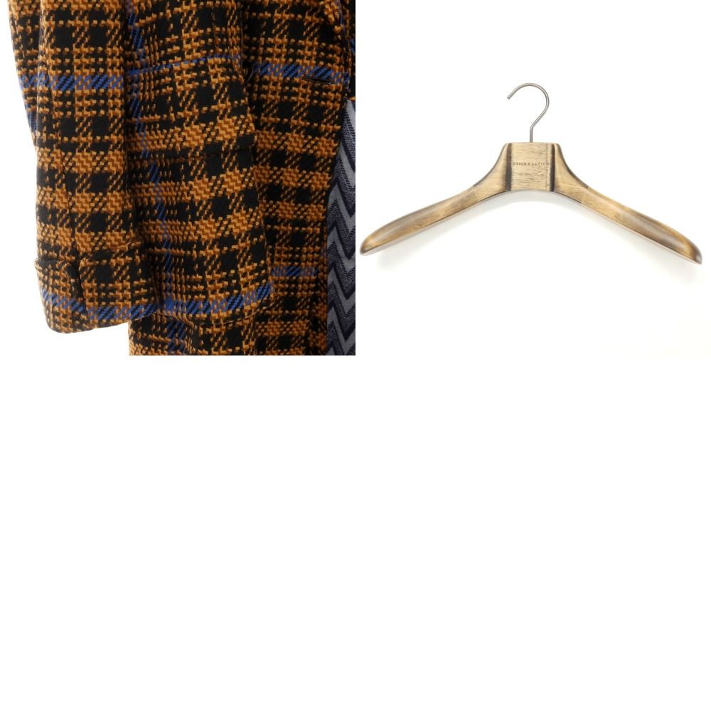 新品アウトレット】スティレ ラティーノ STILE LATINO ウール チェック