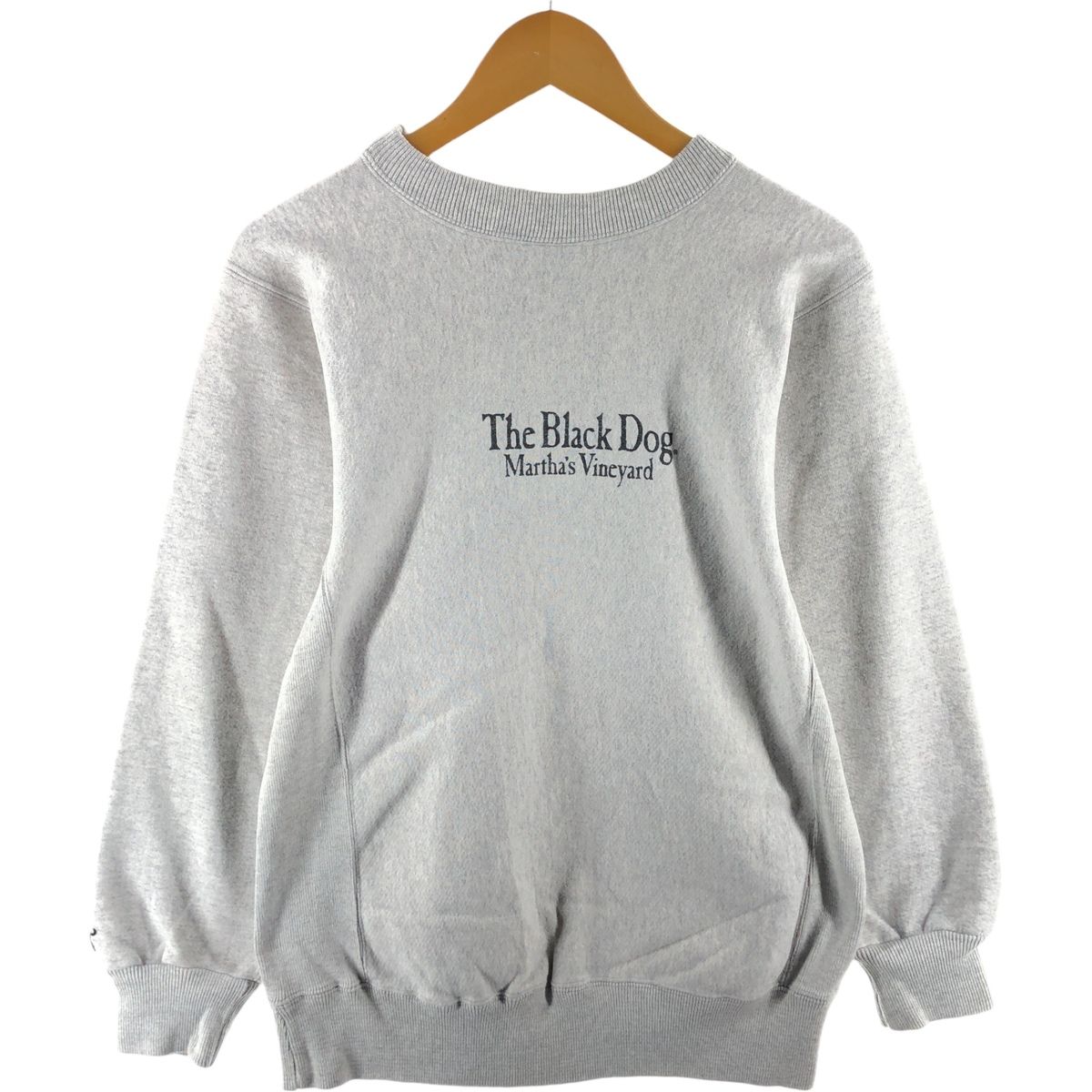 古着 90年代 KELLSPORT The Black Dog 犬柄 リバースウィーブ