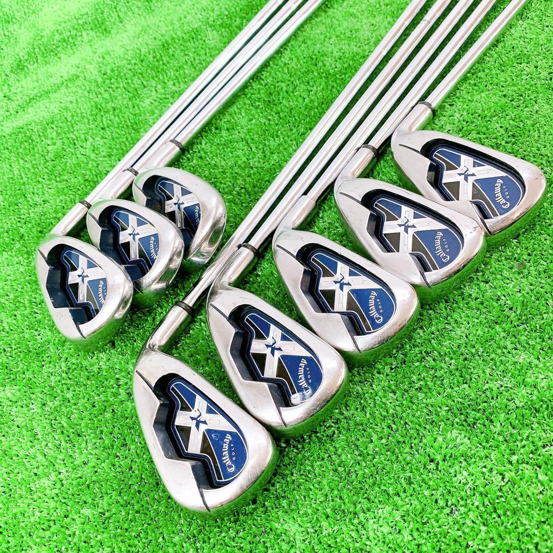 Callaway キャロウェイ X18 アイアンセット UNIFLEX Callaway キャロウェイ X18 アイアンセット UNIFLEX