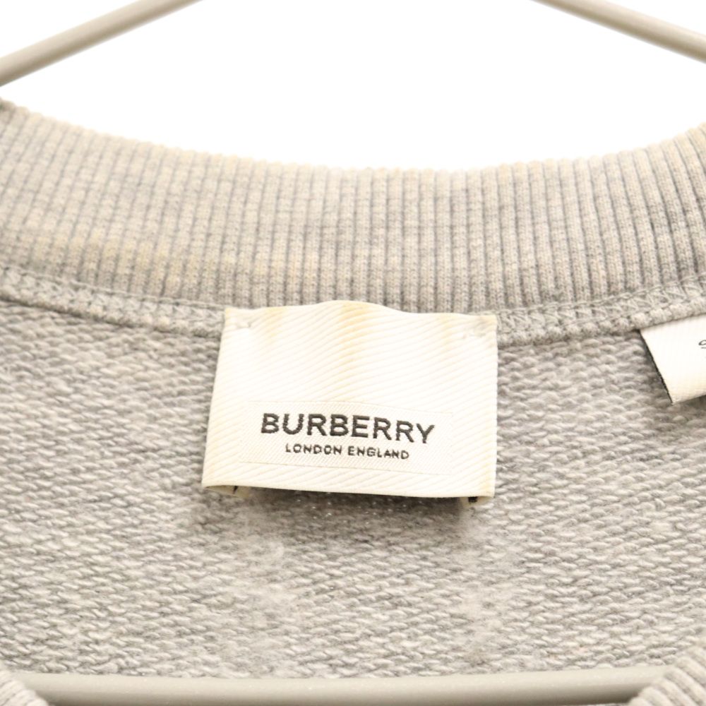 BURBERRY (バーバリー) ニット切替 ノバチェック TBクルーネック ...