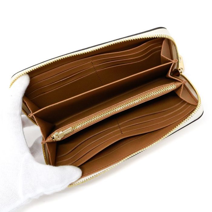 コーチ COACH ロング ジップ アラウンド ウォレット リファインド