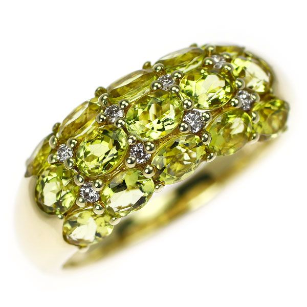 専用JF256★高級 カナリートルマリン1.362ct D リング ソ付 K18YG カナリーイエロートルマリン ダイヤモンド リング 2.30ct