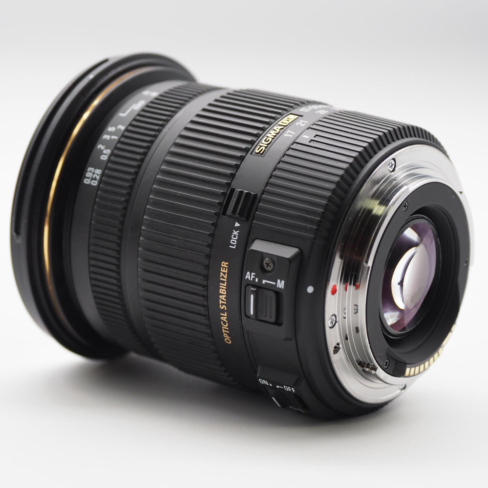 SIGMA 標準ズームレンズ 17-50mm F2.8 EX DC OS HSM キヤノン用 APS-C