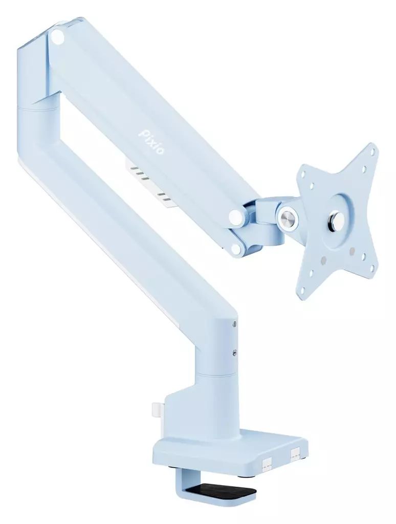 PCハード PIXIO モニターアーム 1画面 パステルブルー PSW1SBL-O