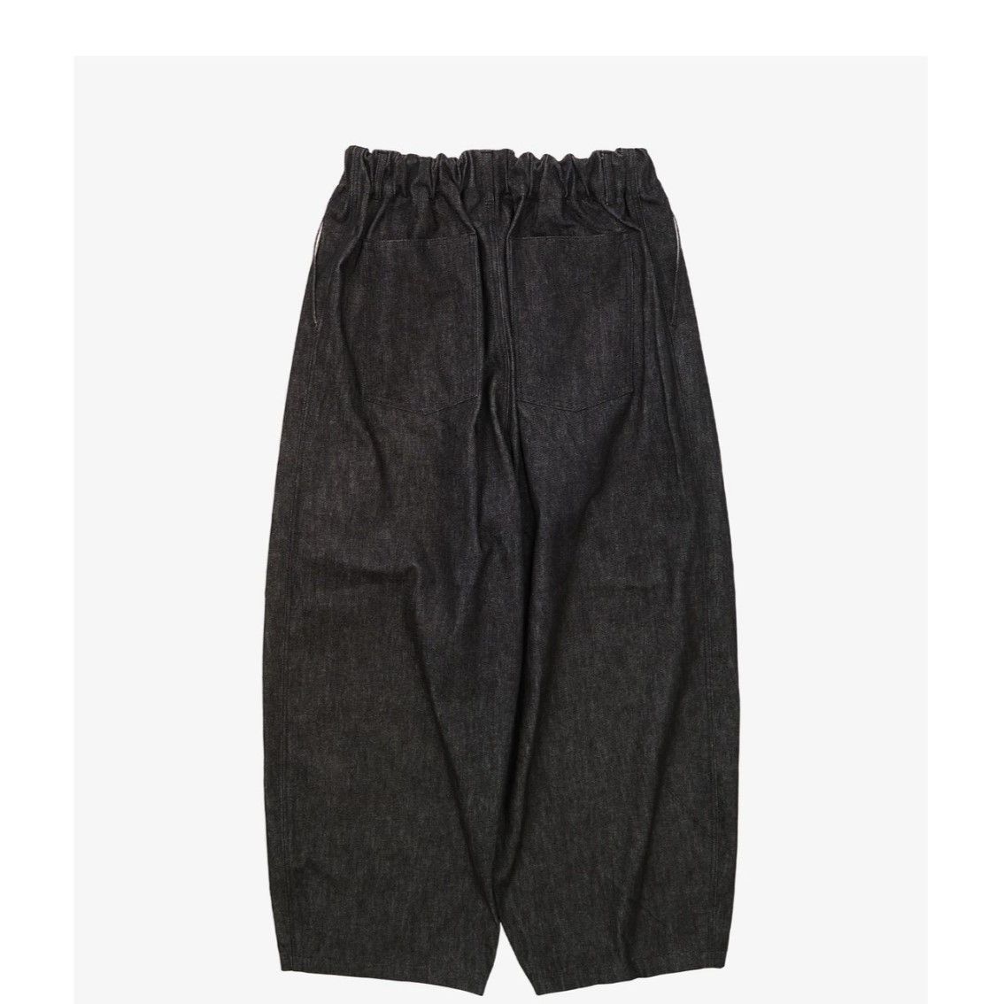 Sillage シアージ circular pants black denim one wash サーキュラーパンツ ブラック デニム ワンウォッシュ  ジーンズ 岡山 新品 - メルカリ