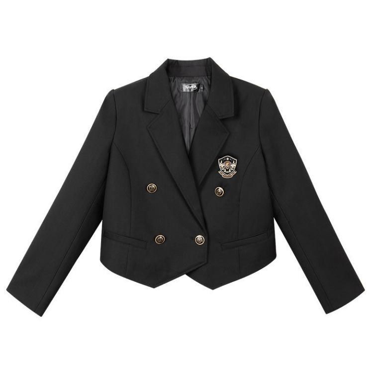 スクールブレザー 制服 ジャケット ショート丈 学生 中学生 スクールブレザー 制服 ジャケット ショート丈 学生 中学生