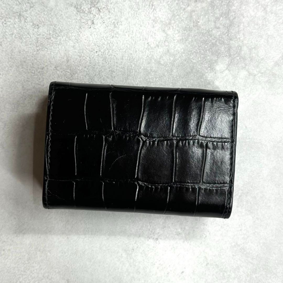 BALENCIAGA バレンシアガ / クロコダイルペーパーミニウォレット BALENCIAGA バレンシアガ / クロコダイルペーパーミニウォレット