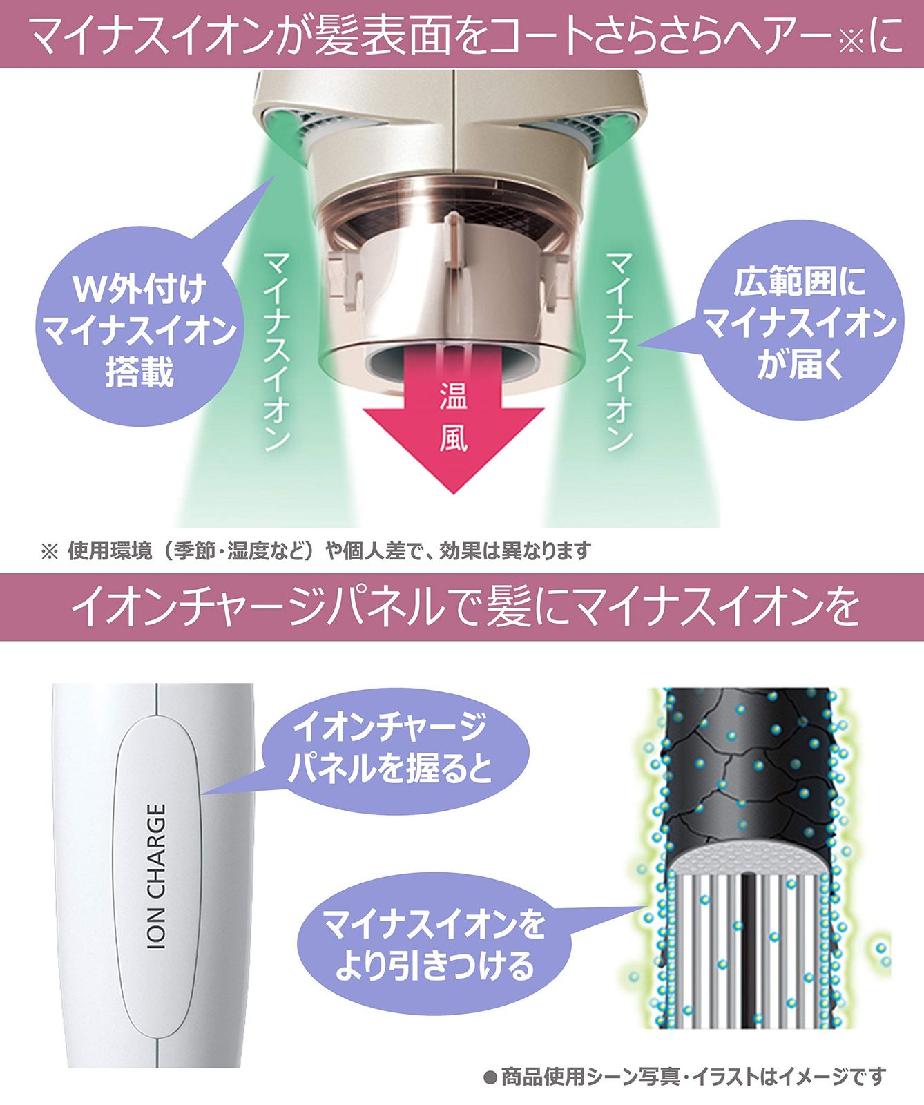 ピンクゴールド調 EH-NE6B-PN