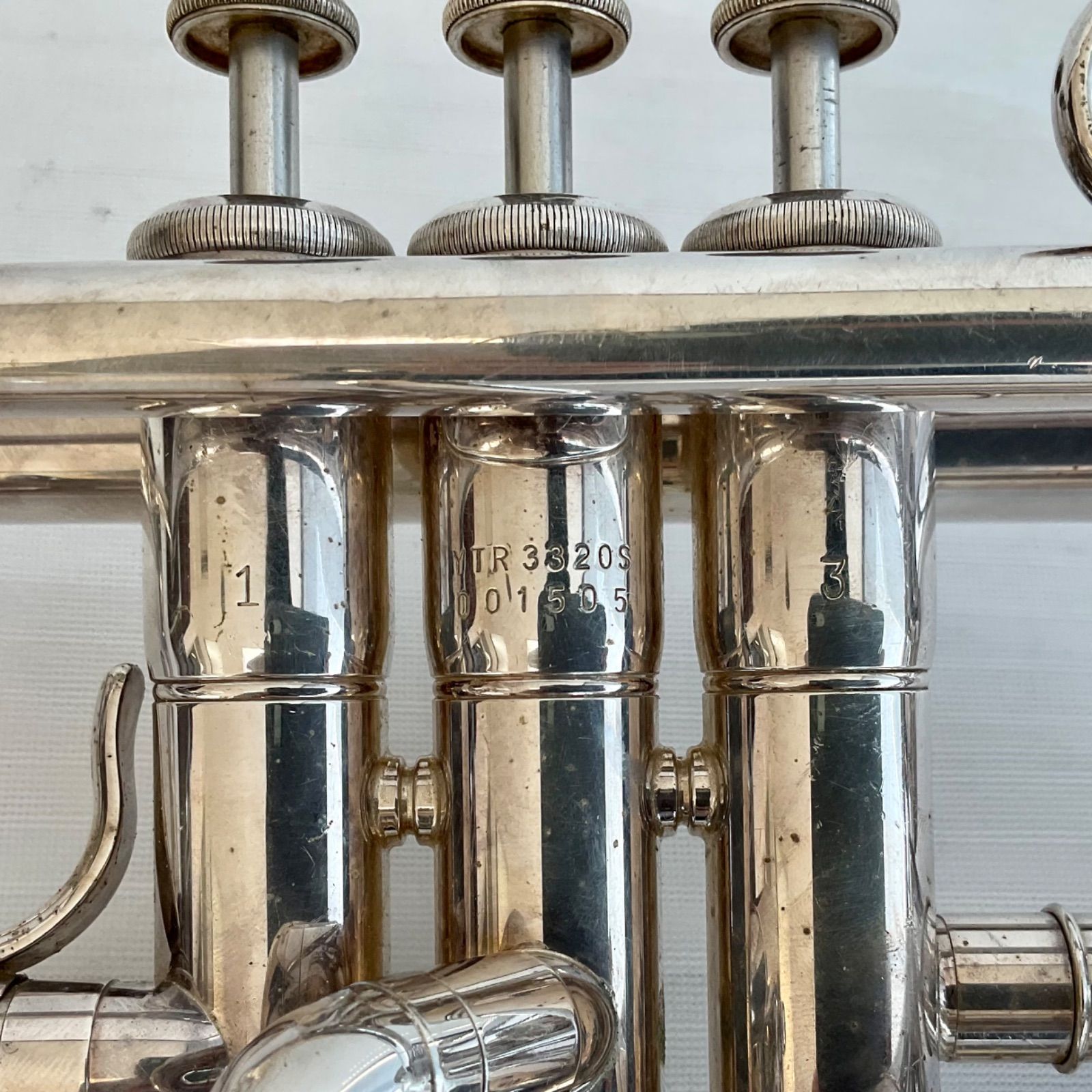 トランペット(マウスピースなし)YAMAHA・YTR-3320S【tyc025】 - メルカリ