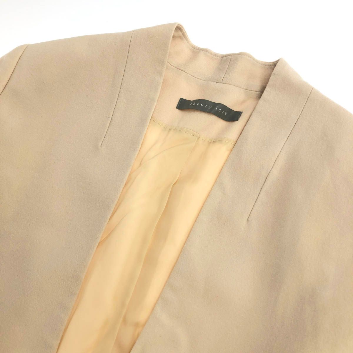 theory luxe セオリーリュクス ノーカラ―ジャケット サイズ:36 7304150