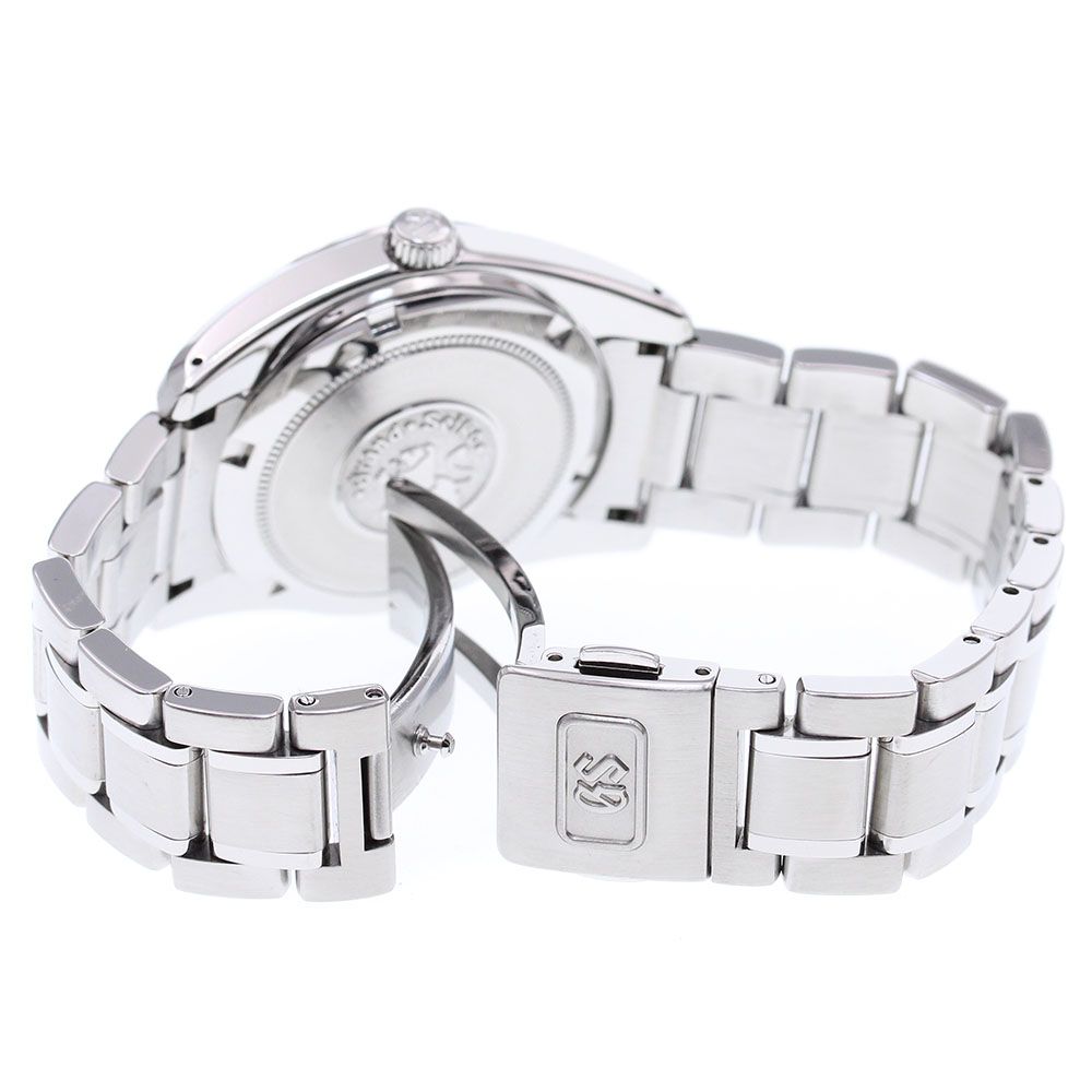 グランドセイコー 腕時計 SBGR001 シルバー 文字盤 デイト 自動