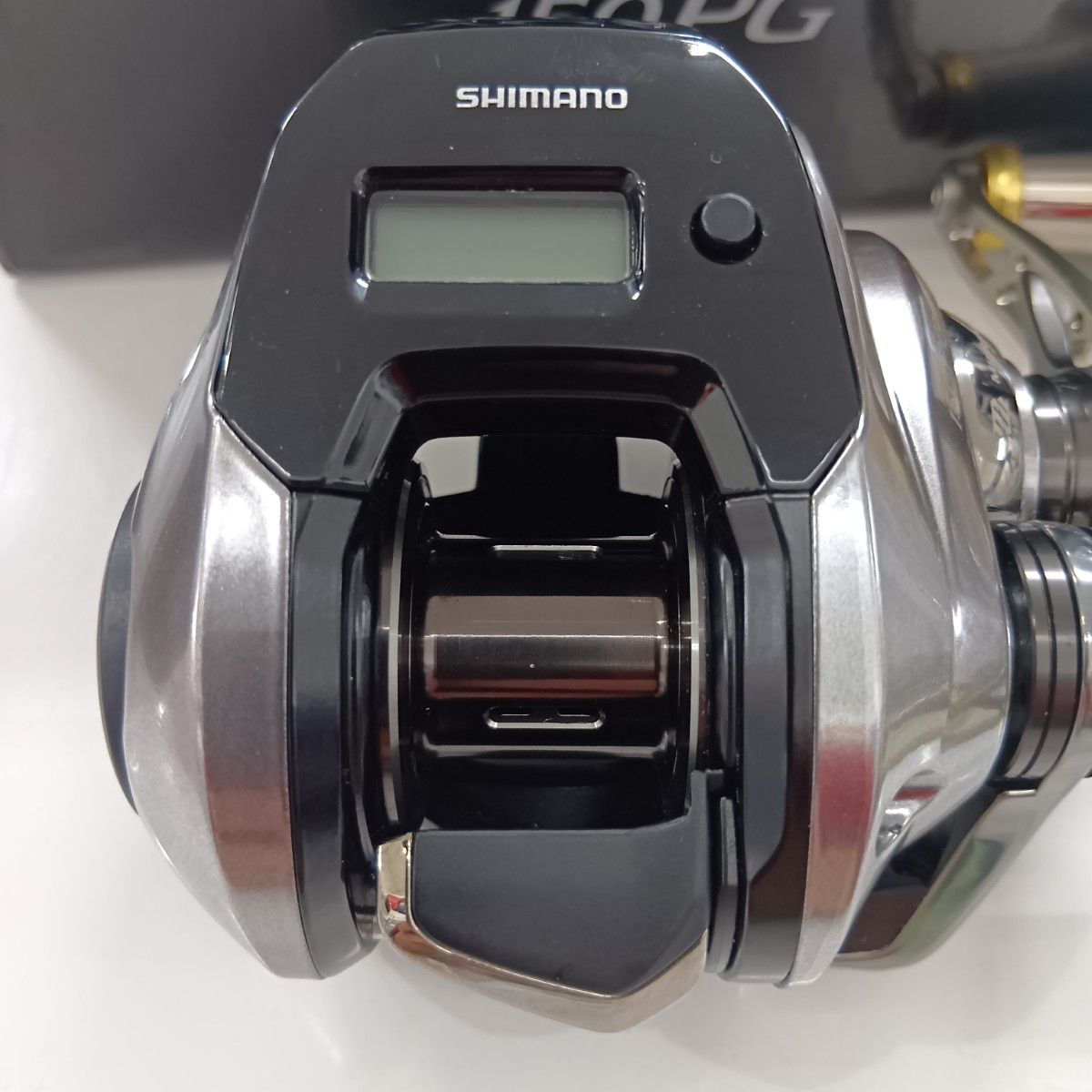 SHIMANO シマノ 03790 ベイトリール 炎月プレミアム 150PG 程度B 箱付